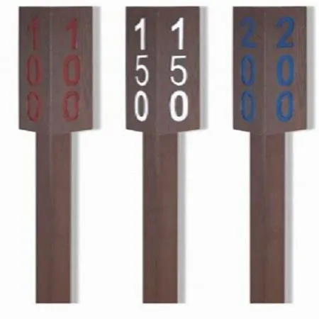 गोल्फ सिंगल पोस्ट टी संकेत